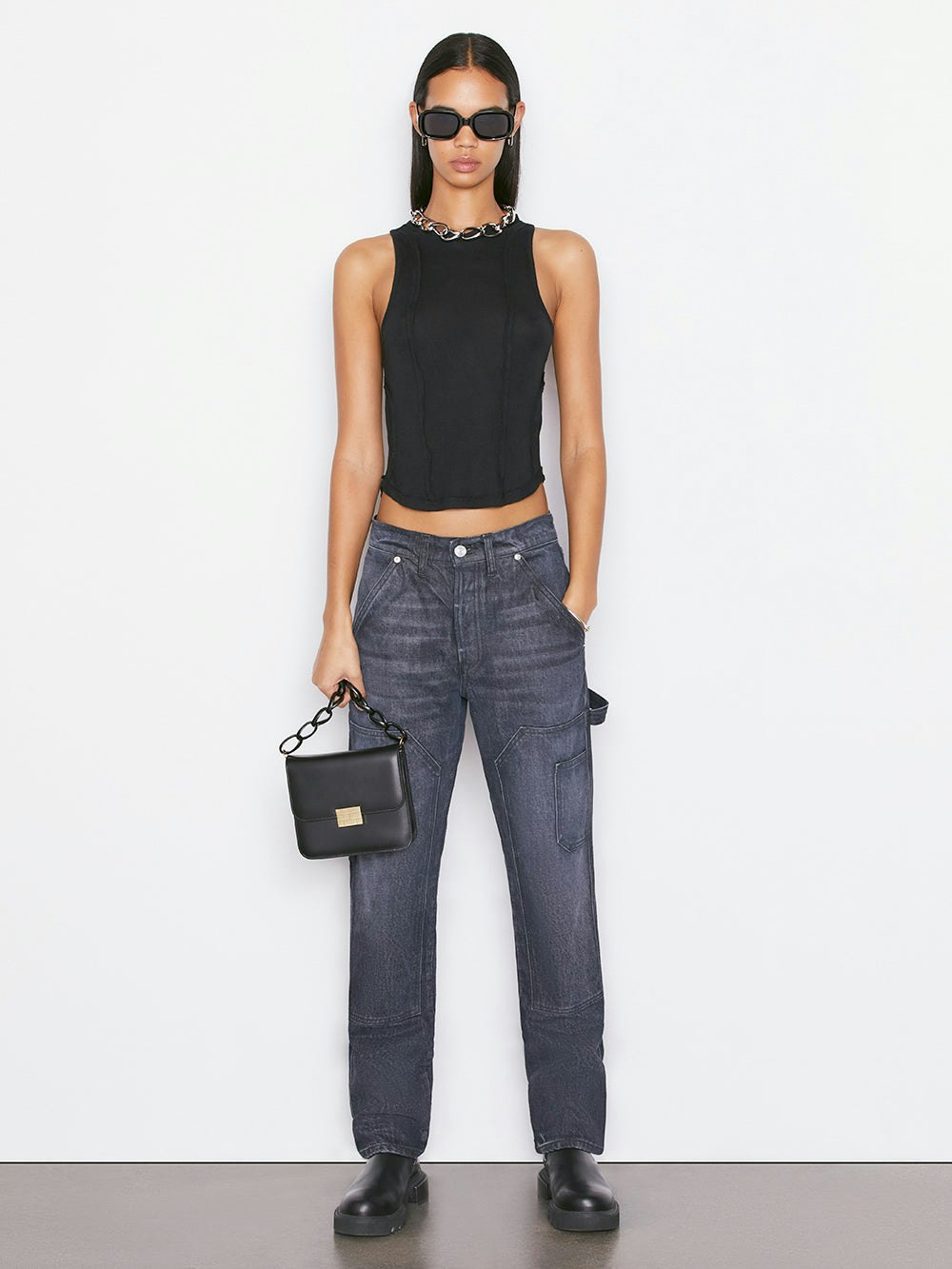 handbag full body view